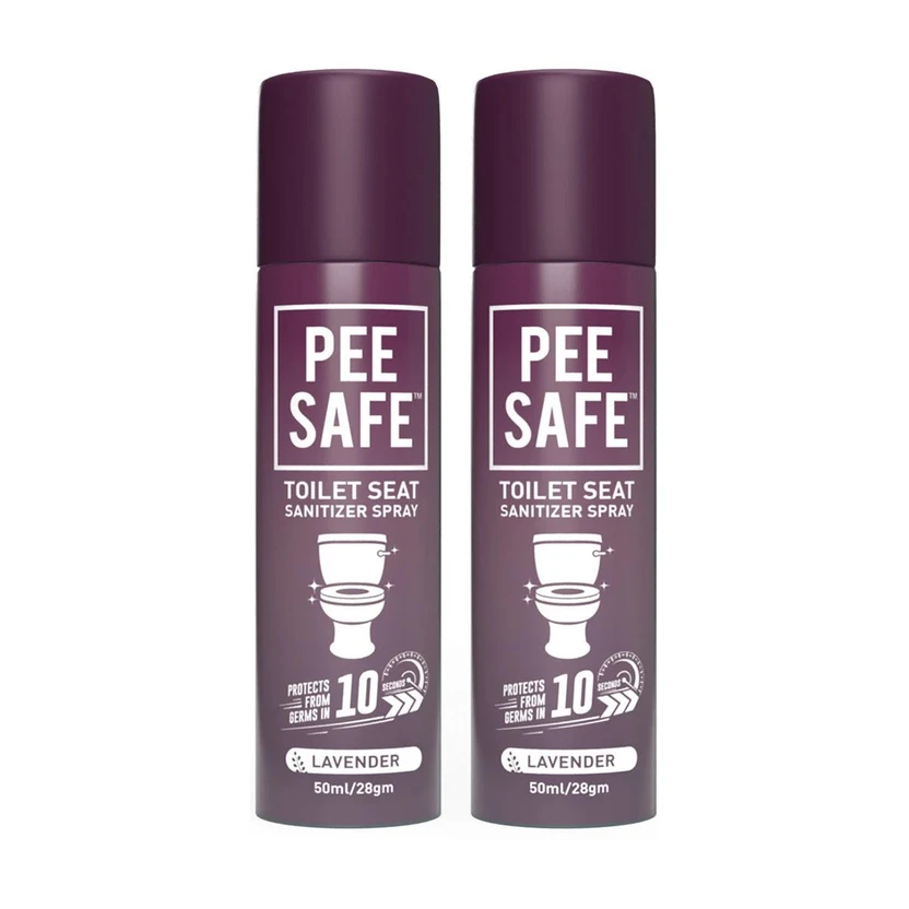 Pee Safe Toilet Seat Sanitizer Spray Lavender Spray Toilet Cleaner Flipkart sale
