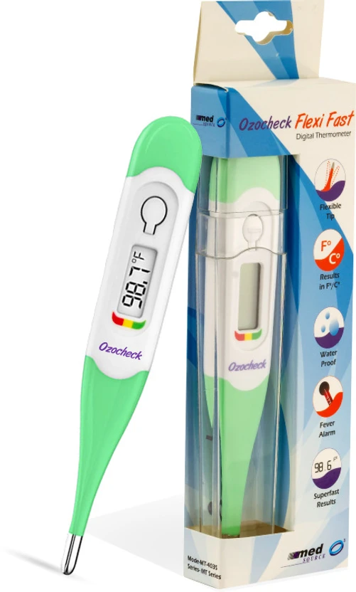 Ozocheck Digital With Flexible Tip | Fever Alarm & Beep Function | Waterproof Flexi Fast, 10 Flipkart sale