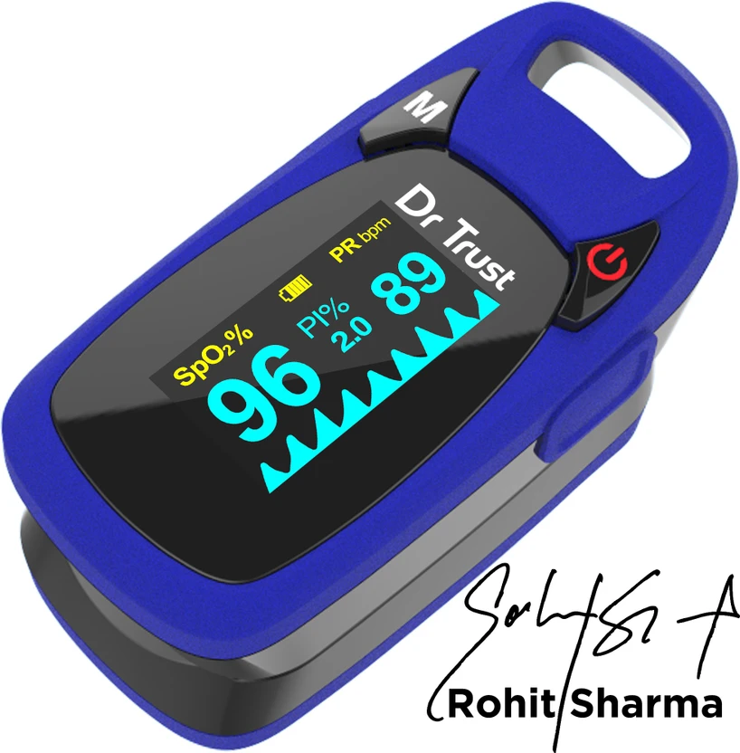 Dr Trust (USA) Professional Series Finger Tip With Audio Visual Alarm and Respiratory Index Flipkart sale