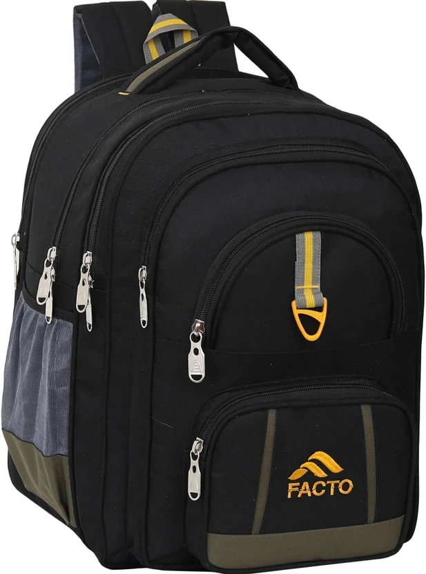 facto Large Stylish Waterproof School bag 6th to 10th Class 70 L Backpack Flipkart sale