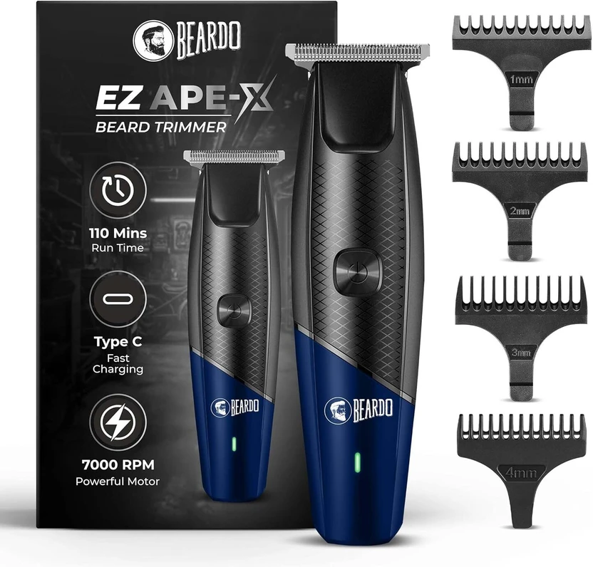 BEARDO EZ Ape-X Beard Trimmer for Men | 7000 RPM Powerful Motor | Durable Fully Waterproof T Flipkart sale
