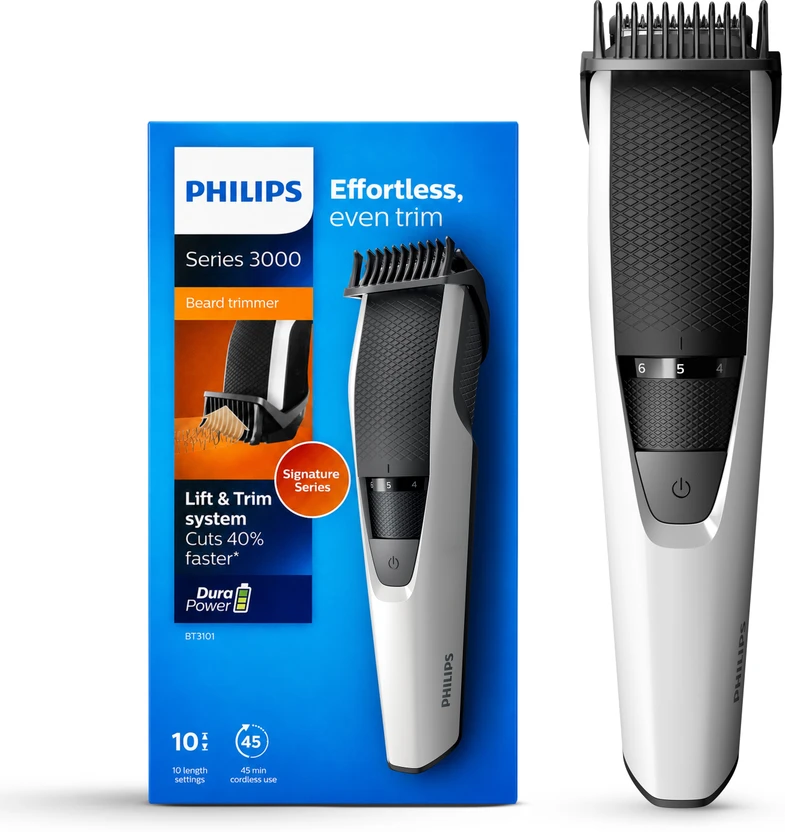 PHILIPS BT3101/15, Lift & Trim Tech, Effortless Even Trim Trimmer 45 min Runtime 10 Length S Flipkart sale