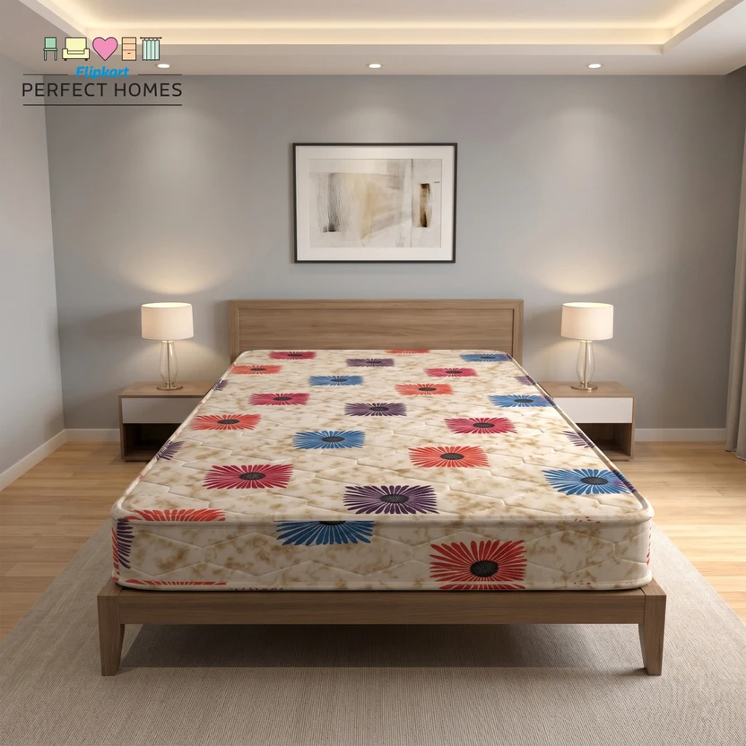 Flipkart Perfect Homes ECOFIT 4 inch Double High Density (HD) Foam Mattress Flipkart sale