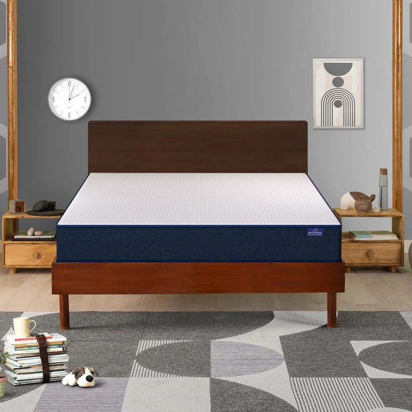 Grassberry Dual Sided Ortho 4 inch Single High Resilience (HR) Foam Mattress Flipkart sale