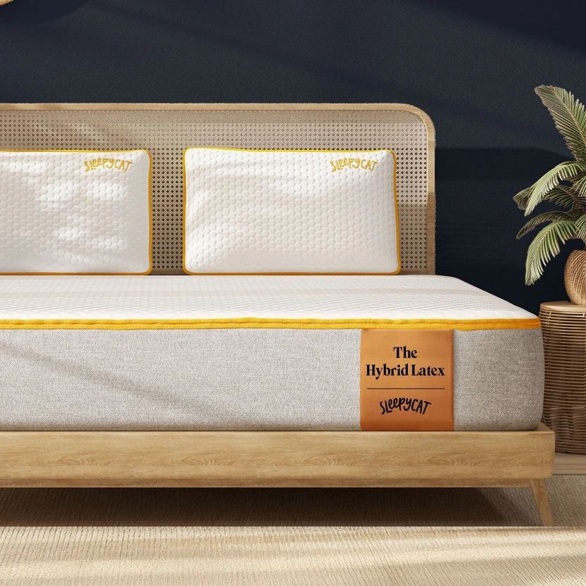 SleepyCat Hybrid Latex Mattress for Back Pain Relief & Comfort 6 inch Single Latex Foam Matt Flipkart sale