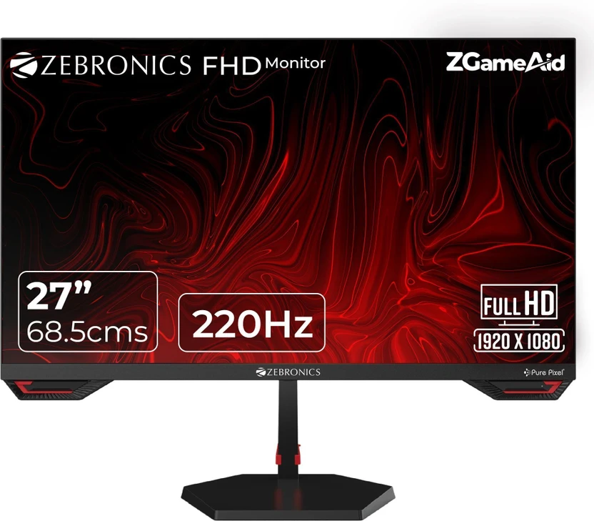 ZEBRONICS S Series 68.5 cm (27 inch) Full HD LED Backlit IPS Panel Gaming Monitor (Zeb-S27A Flipkart sale