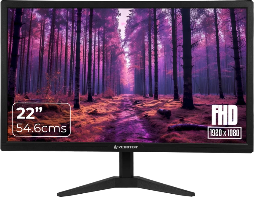 ZEBSTER Z-GV222 54.61 cm (22 inch) Full HD VA Panel with HDMI & VGA Input Monitor (Z-GV222) Flipkart sale