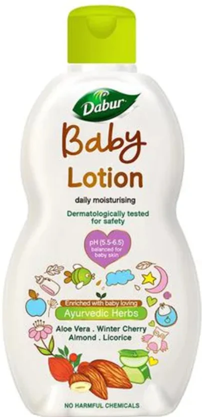 Dabur Baby Lotion - For Baby's Sensitive Skin With No Harmful Chemicals Flipkart sale