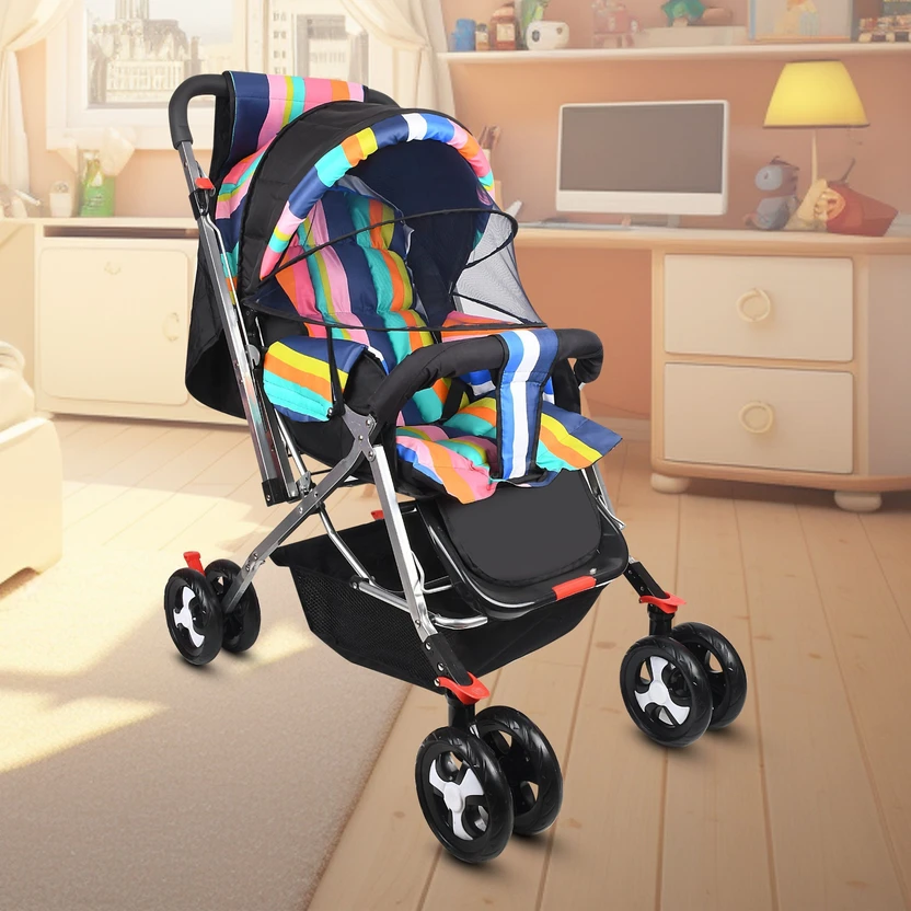 CREW4 baby pram/Stroller,easy fold ,for new born baby/kids,0-3 years. Twin Strollers & Prams Flipkart sale