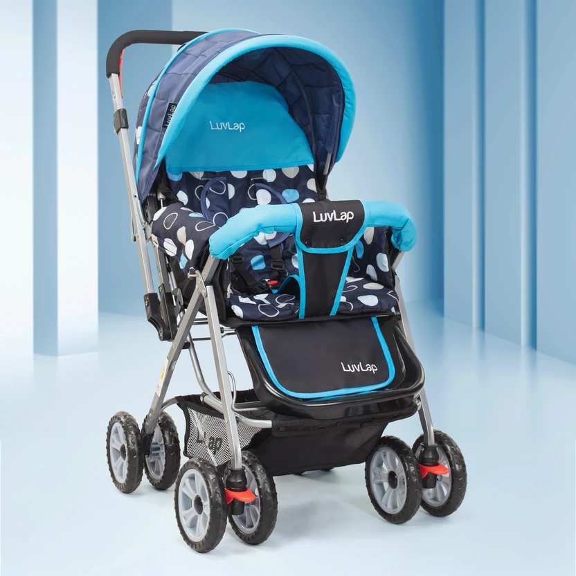 LuvLap Sunshine Stroller/Pram, Easy Fold, for Newborn Baby/Kids, 0-3 Years, Stroller Flipkart sale