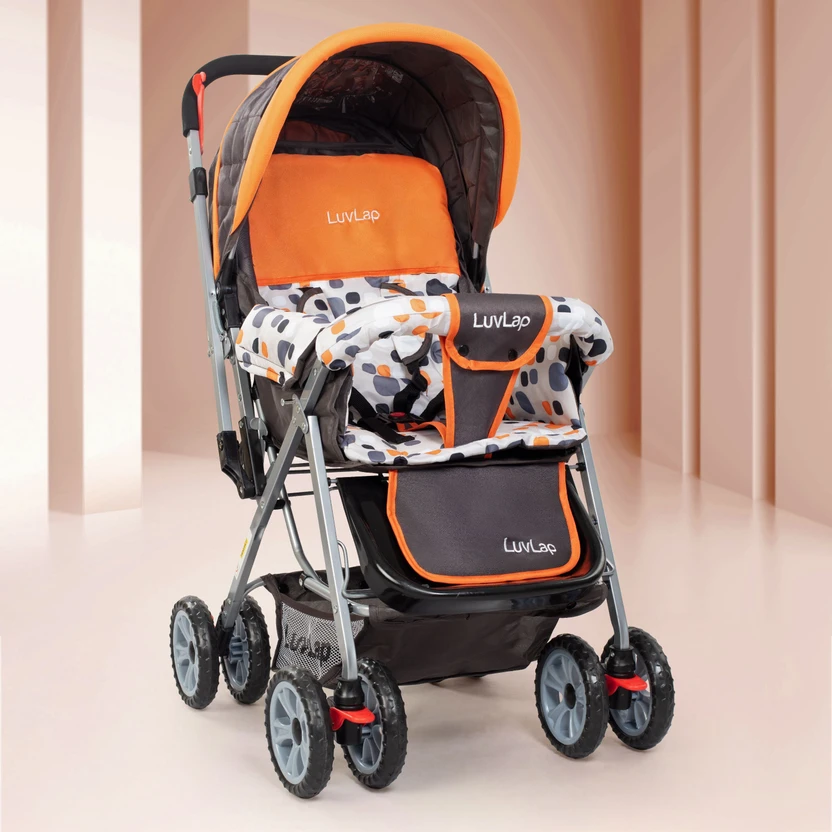 LuvLap Sunshine Stroller/Pram, Easy Fold, for Newborn Baby/Kids, 0-3 Years, Stroller Flipkart sale