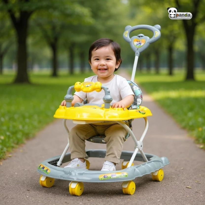 PANDA BABY PRODUCTS Musical Activity Walker With Parent Rod Flipkart sale