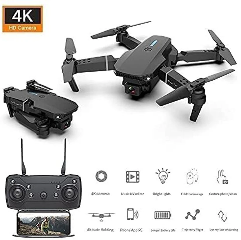 tmwilla Drone WiFi Camera Drone Remote Control Quadcopter 360 Flip Stunt Drone Drone Flipkart sale