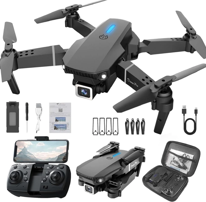 Mevara 4K HD Dual Camera Drone GPS Trajectory Flight Long Battery Life HD Image Drone Flipkart sale