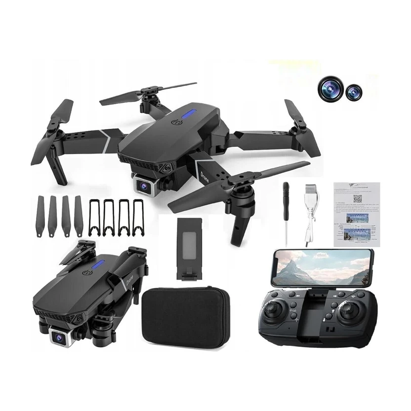 Rivalwilla RC Drone with 4k Camera Foldable 1080P HD Drone Drone Flipkart sale
