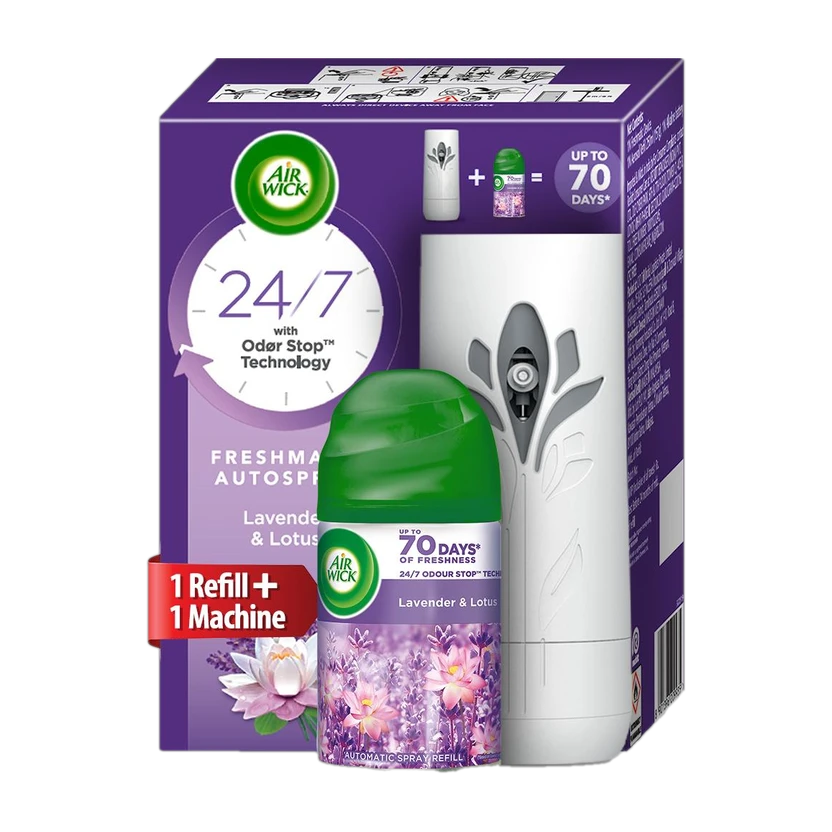 Airwick Lavender & Lotus Automatic Spray Lavender & Lotus Automatic Spray Flipkart sale