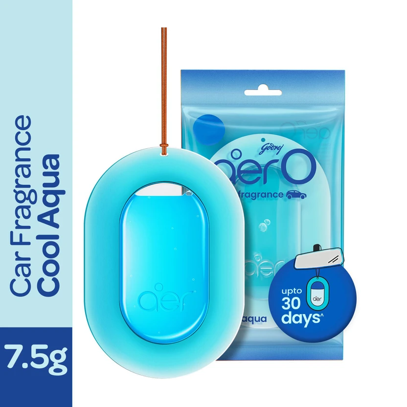 Godrej Aer Cool Aqua Car Freshener Diffuser O Hanging Car Air Freshener | Car Accessories Flipkart sale
