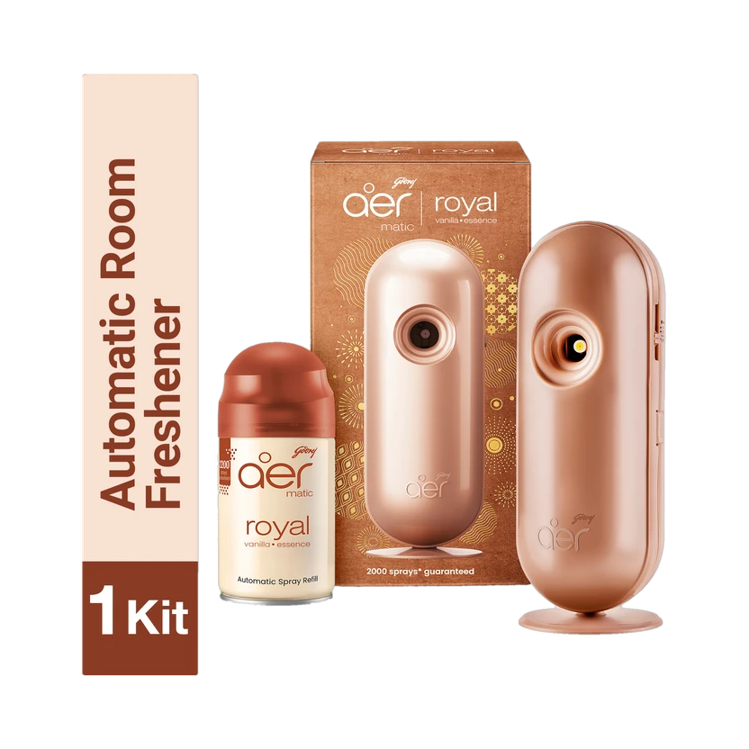 Godrej Aer Matic Room Freshener - Royal Vanilla Essence Automatic Spray Matic Combi Flipkart sale