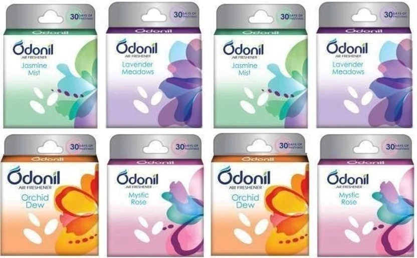 Odonil Mixed Fragrances: Jasmine, Lavender, Orchid, Rose Blocks AIR FRESHNER Flipkart sale