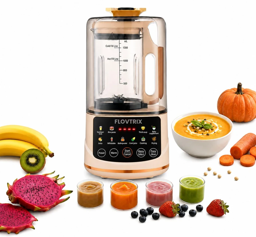FLOVTRIX SmartCooking Blender Baby Food Processor Homemade Baby Food Puree Maker Hot Cold 60 Flipkart sale