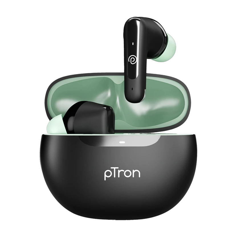 PTron Vibe w/ 50hrs Playtime, Mobile App, Clear Calls, 13mm Drivers, BT5.3 Bluetooth Flipkart sale