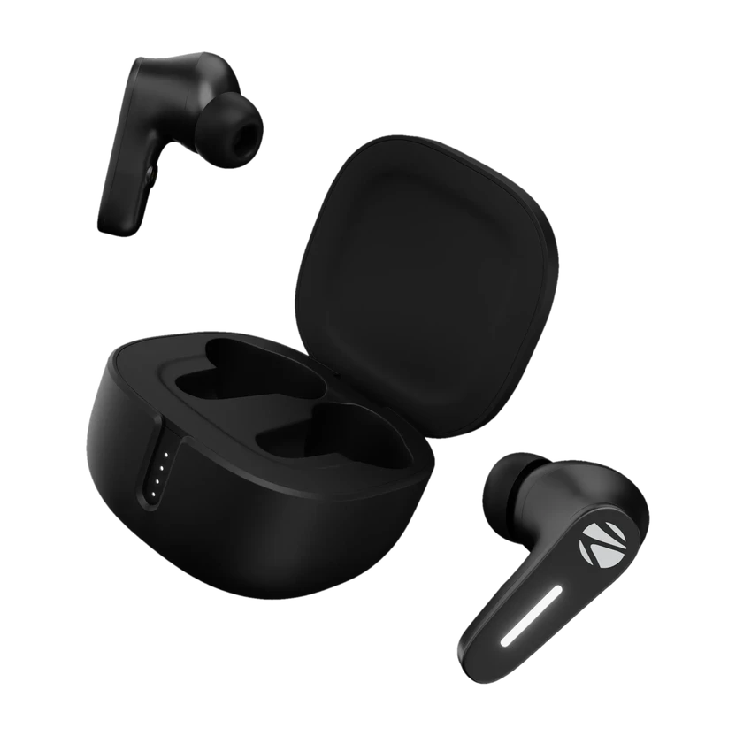 ZEBRONICS Zeb-Sound Bomb 7, TWS, 60h Backup, BT v5.2, ENC, Rapid Charge, Flash Connect Bluet Flipkart sale