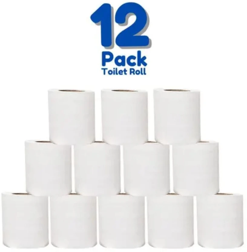 cookmantra FLYON Toilet Tissue Paper Roll - Pack of 12 Toilet Paper Roll Flipkart sale