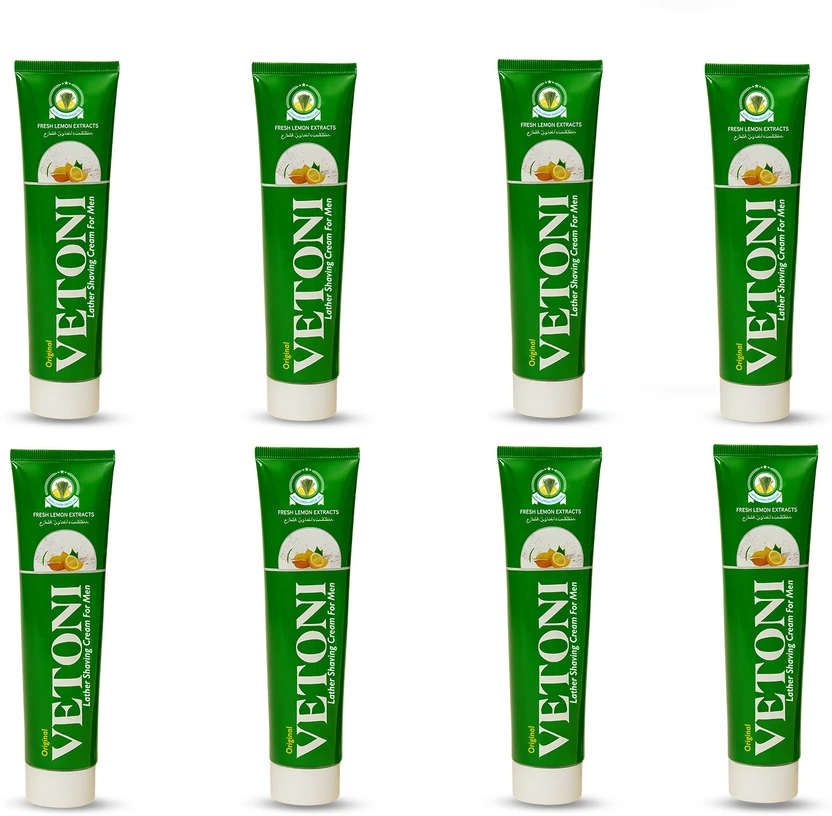 VETONI Original Fresh Lemon Extracts Lather Shaving Cream for Men | Pack of 8 Flipkart sale