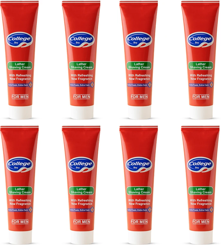 VETONI College Boy Men's Shaving Cream | Extra Foam, Extra Care | Pack of 8 Flipkart sale