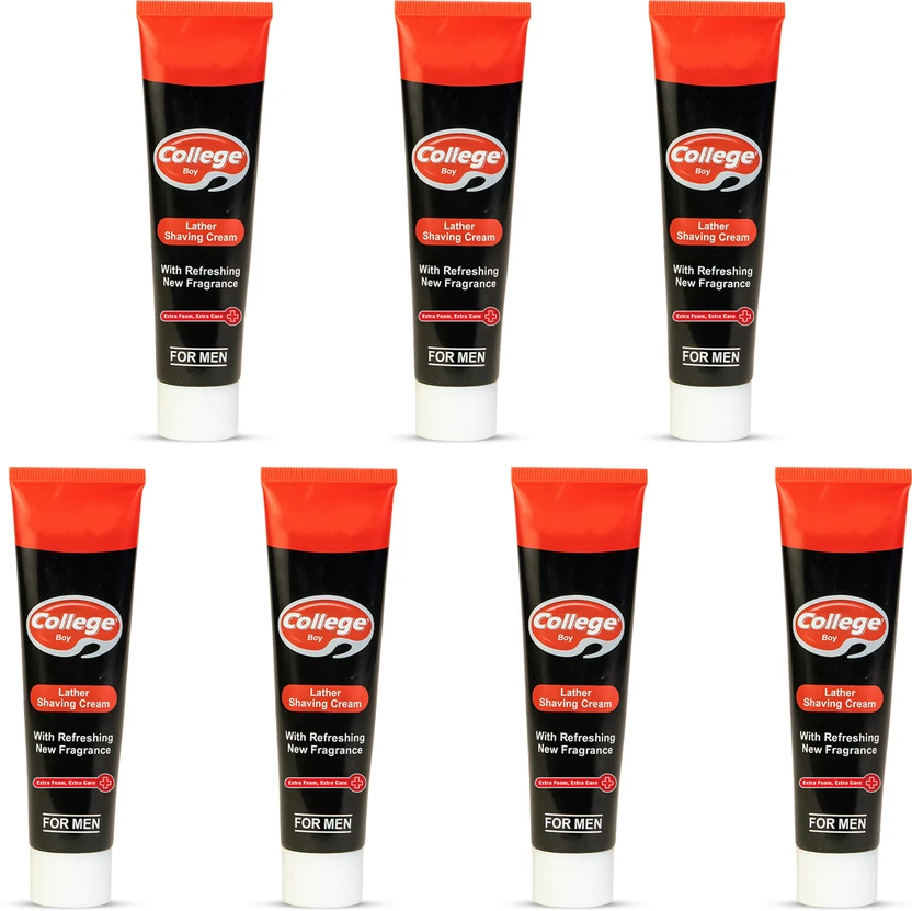 VETONI College Boy Lather Shaving Cream for Men with Refreshing New Fragrance|Pack of 7 Flipkart sale