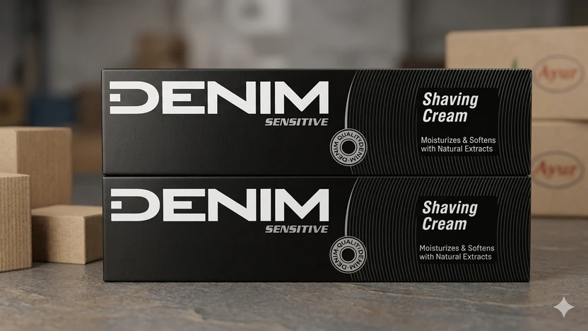 DENIM Sensitive Moisturizes & softens with natural Extracts 91g Pack of 2 Flipkart sale