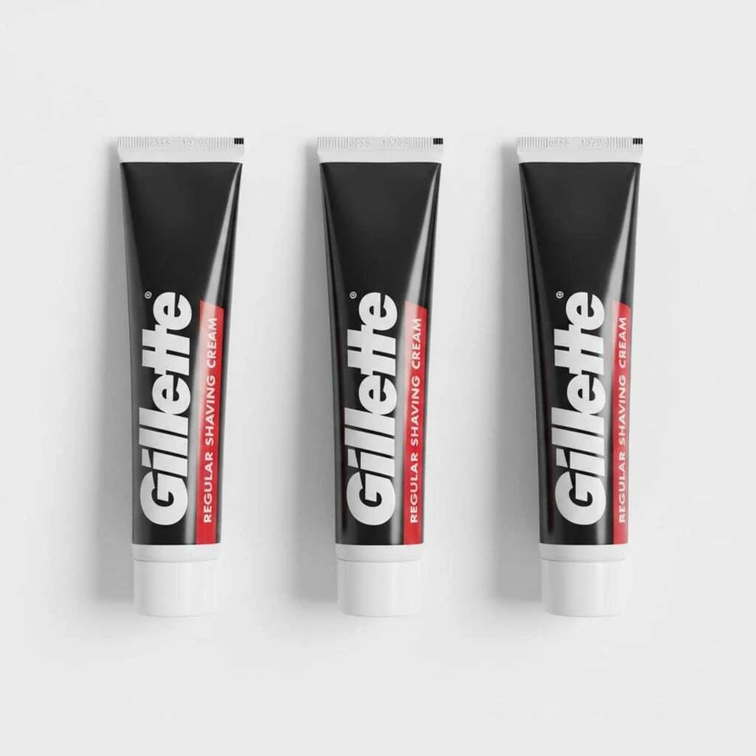 Gillette regular shaving cream 70g*3 pack of 3 Flipkart sale