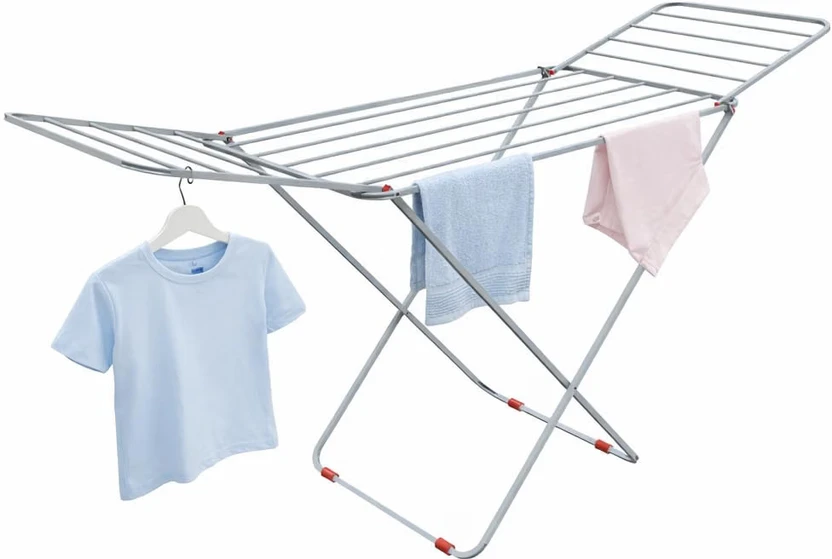 PROJAIN STEEL Steel Floor Cloth Dryer Stand Mild Steel - Gray Flipkart sale