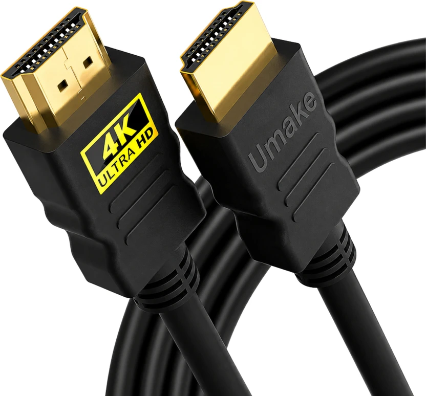 Umake HDMI Cable 5 A 1.5 m Nylon HDMI Cable 4K Ultra HD | High Speed | 1.5m Flipkart sale