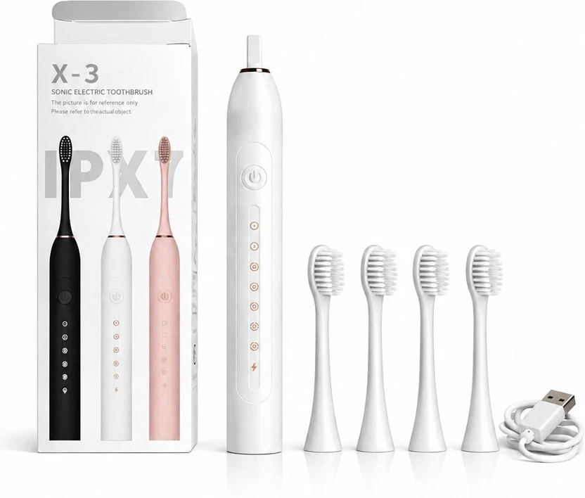 JELLLYY ENTERPRISE electric brush,Electric Travel Toothbrush USB Rechargeable 6 Position too Flipkart sale