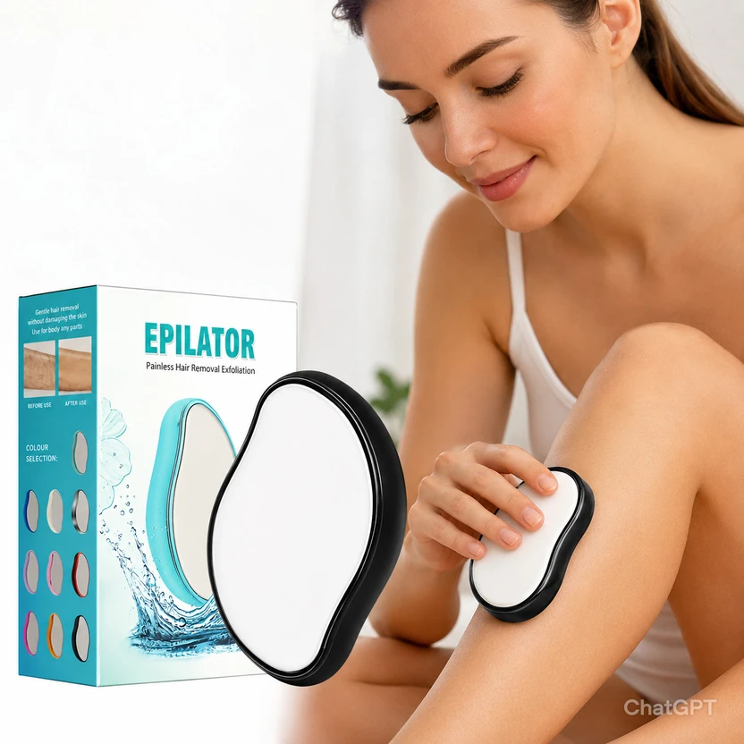 Nmg Crystal Hair Eraser Stone For Women & Men, Razorless Hair Remover Corded Epilator (Multi Flipkart sale