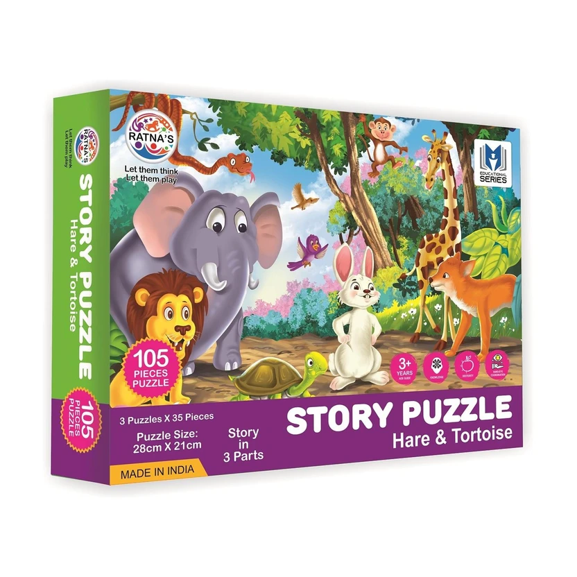Ratnas STORY JIGSAW HARE AND TORTOISE Flipkart sale