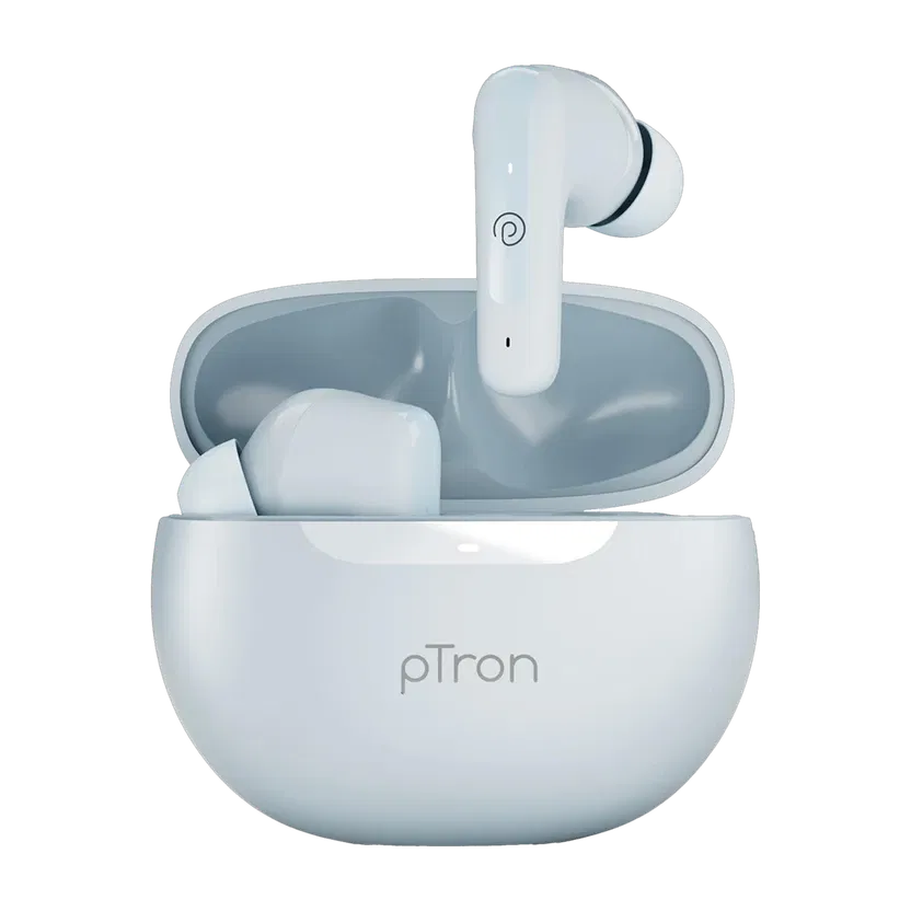 pTron Bassbuds Vibe with 34hrs Playtime, Mobile App, 13mm Drivers Flipkart sale