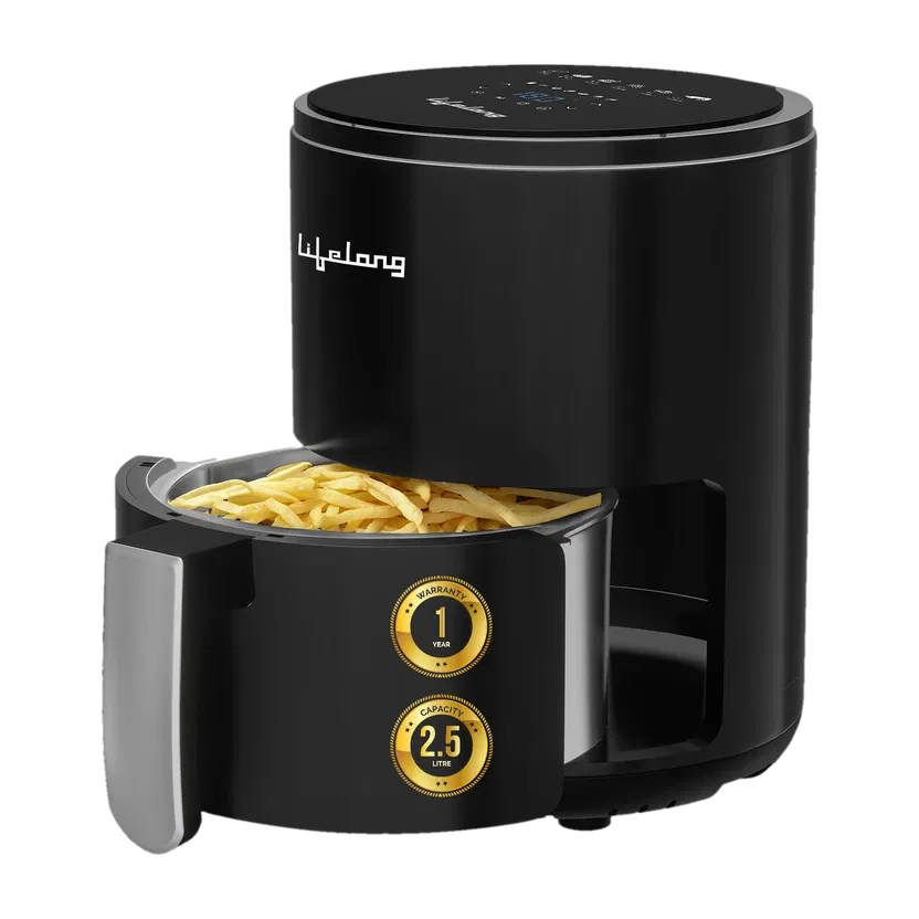 Lifelong LLHFD425 Air Fryer with Digital Touch Panel, 1000W, Timer Selection Flipkart sale