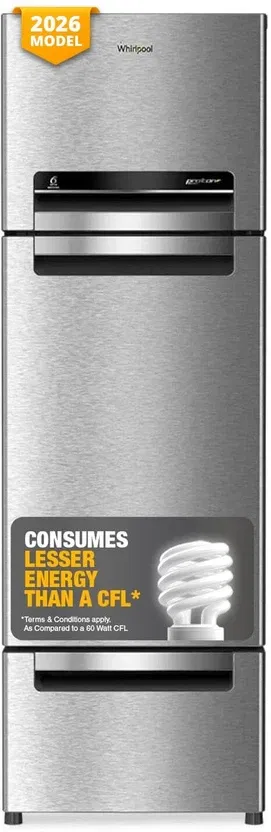 Whirlpool 215 L Frost Free Triple Door Refrigerator Flipkart sale