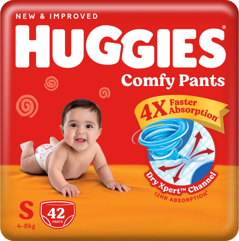 Huggies Comfy Baby Pant Diapers - S Flipkart sale