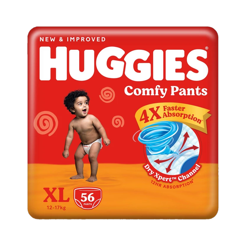 Huggies Comfy Baby Pant Diapers - XL Flipkart sale