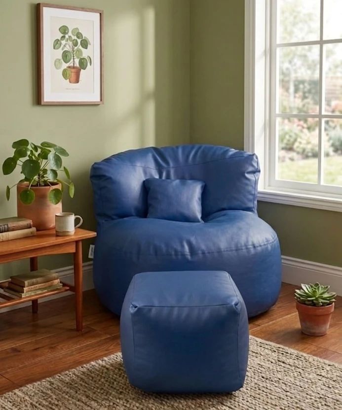 HARSHA ENTERPRISES 4XL Spark Bean Bag Chair With Bean Filling Flipkart sale