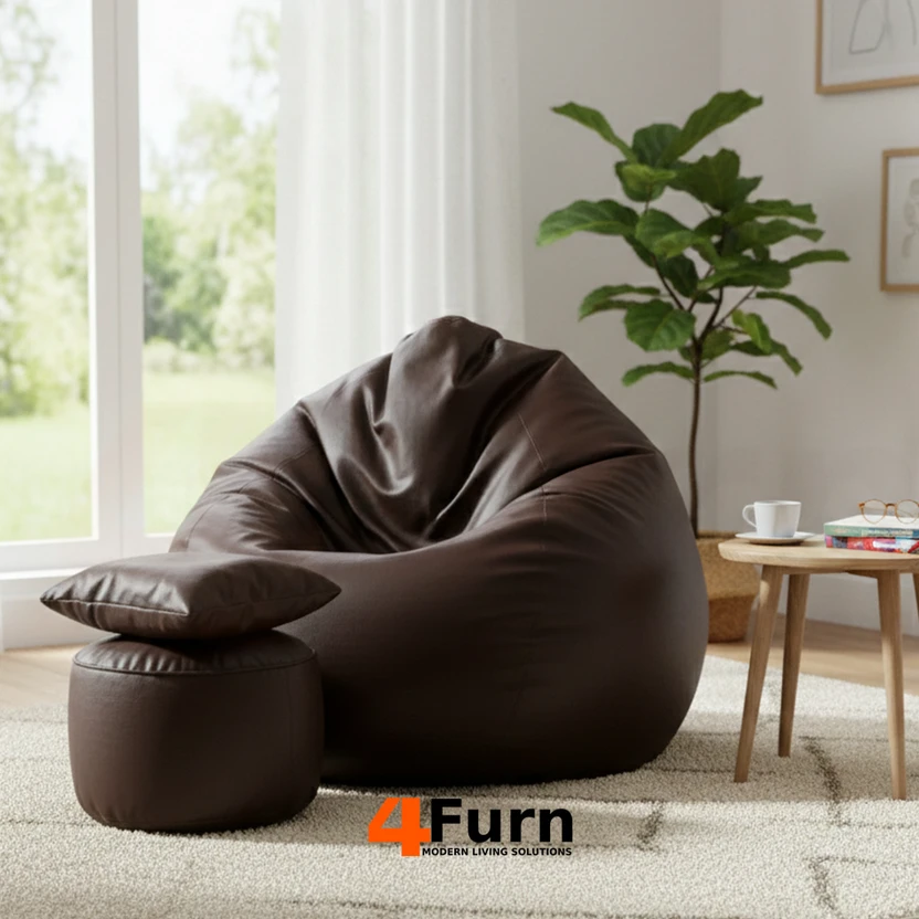 4FURN 5XL Teardrop Bean Bag Flipkart sale