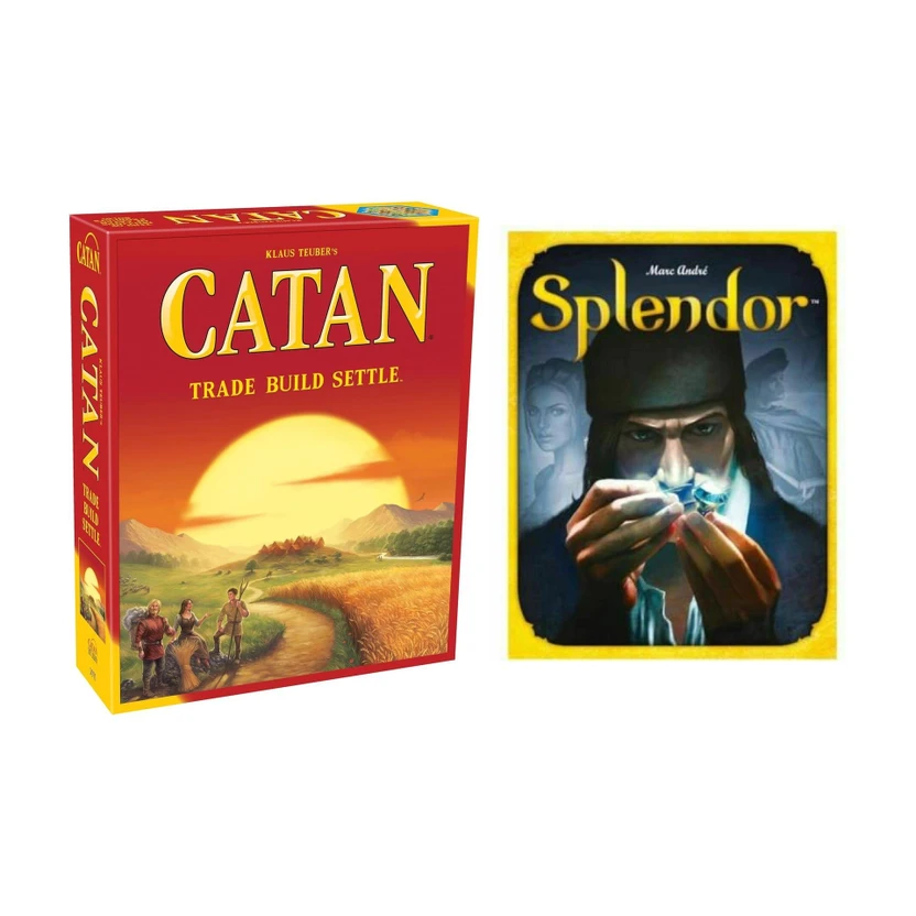 TMA ENTERPRISES Catan & Splendor Board Game Combo Money & Assets Board Game Flipkart sale