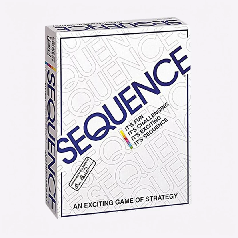 SEQUENCE Board Game An Exciting Game Of Strategy Challenging Card Game for Ages 7 & Above St Flipkart sale