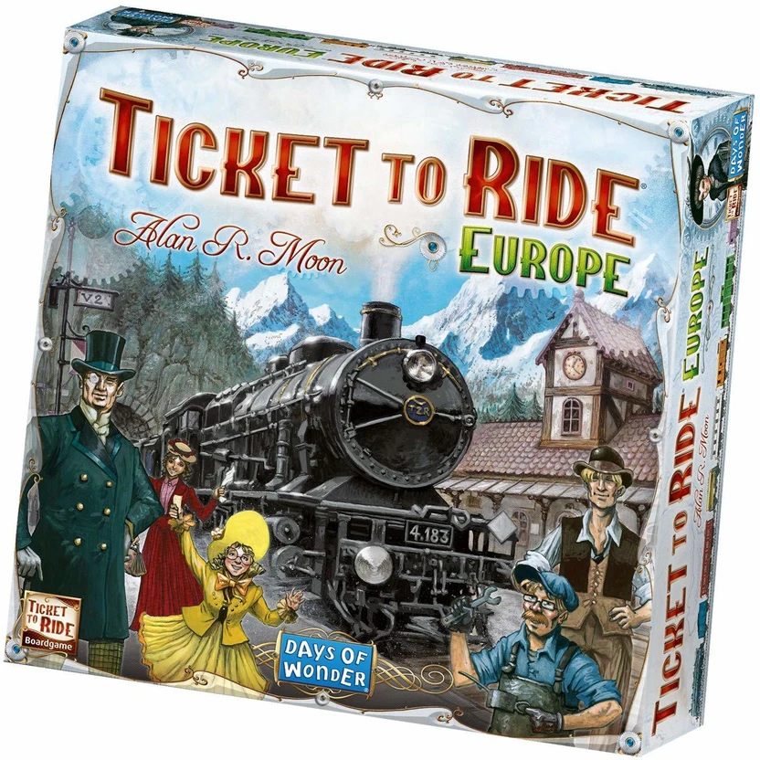 Asmodee Ticket to Ride Europe Party & Fun Board Game Flipkart sale