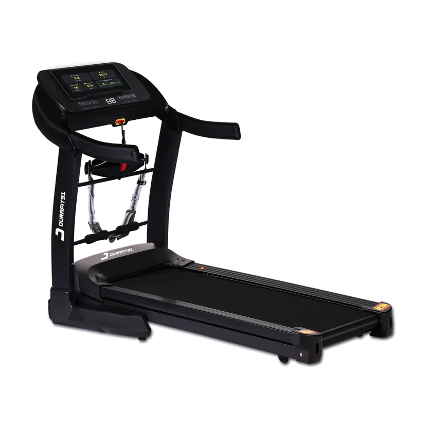 Durafit91 Vigor Pro Multifunction 6HP Peak 150Kg MaxWeight, 18km Speed, 25-Level Incline Tre Flipkart sale