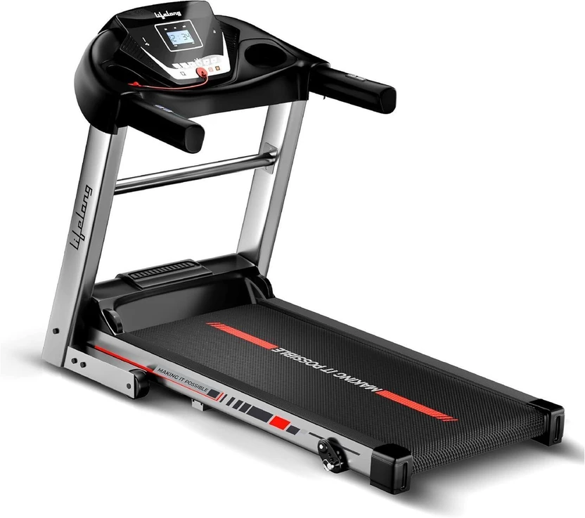 Lifelong Fit Pro 4.5 HP Running Machine For Home & Gym with Hydraulic Foldable Motorized Tre Flipkart sale