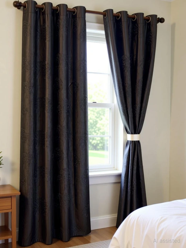 DTODEXPRESS 213.3 cm (7 ft) Door Polyester Room Darkening Curtain (Pack Of 2) Flipkart sale